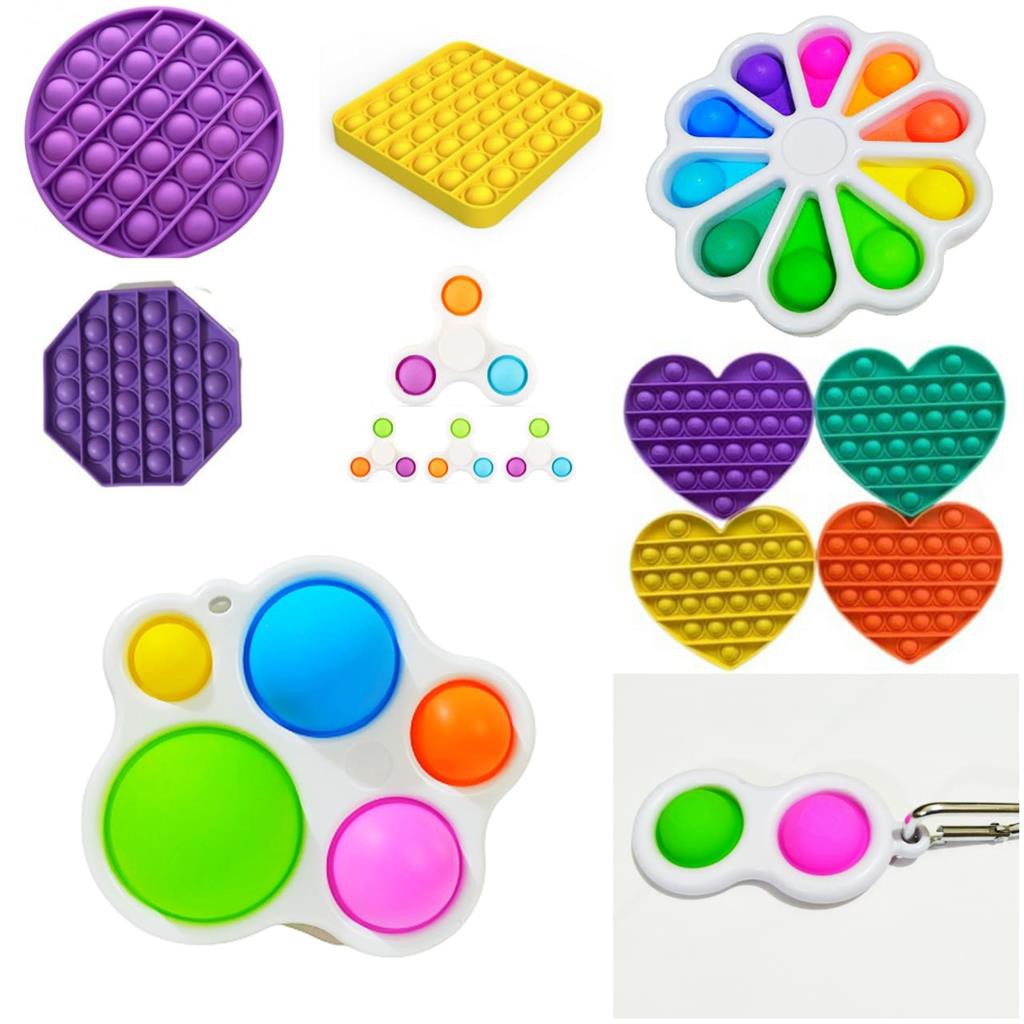 plannetamazing Mainan anak BOOMING Fidget spinner POP IT SUPER MURAH-3