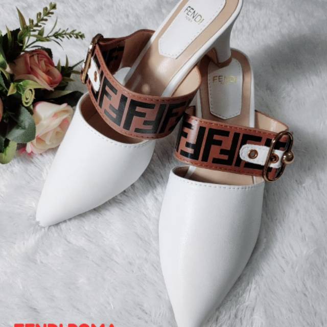 SHOES HEEL FENDI ROMA