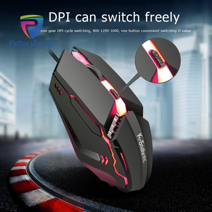 Mouse Kabel USB Gaming KSNAKE M11