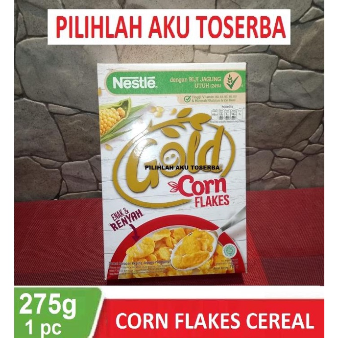 

Promo Awal tahun Nestle CORN FLAKES Sereal 275g - (HARGA SATUAN) Promo Awal tahun