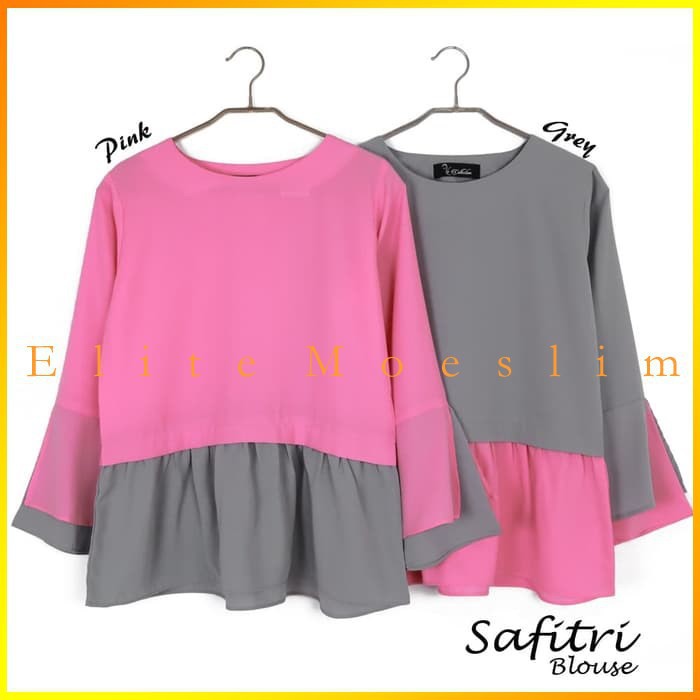 IMJ AURELIA baju atasan wanita terbaru blouse korean style blouse wanita lengan panjang import