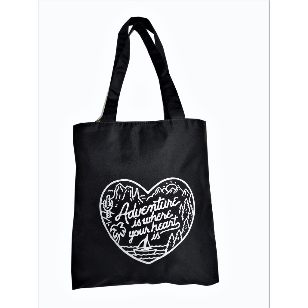 BISOBISI TOTE BAG HITAM AVERY