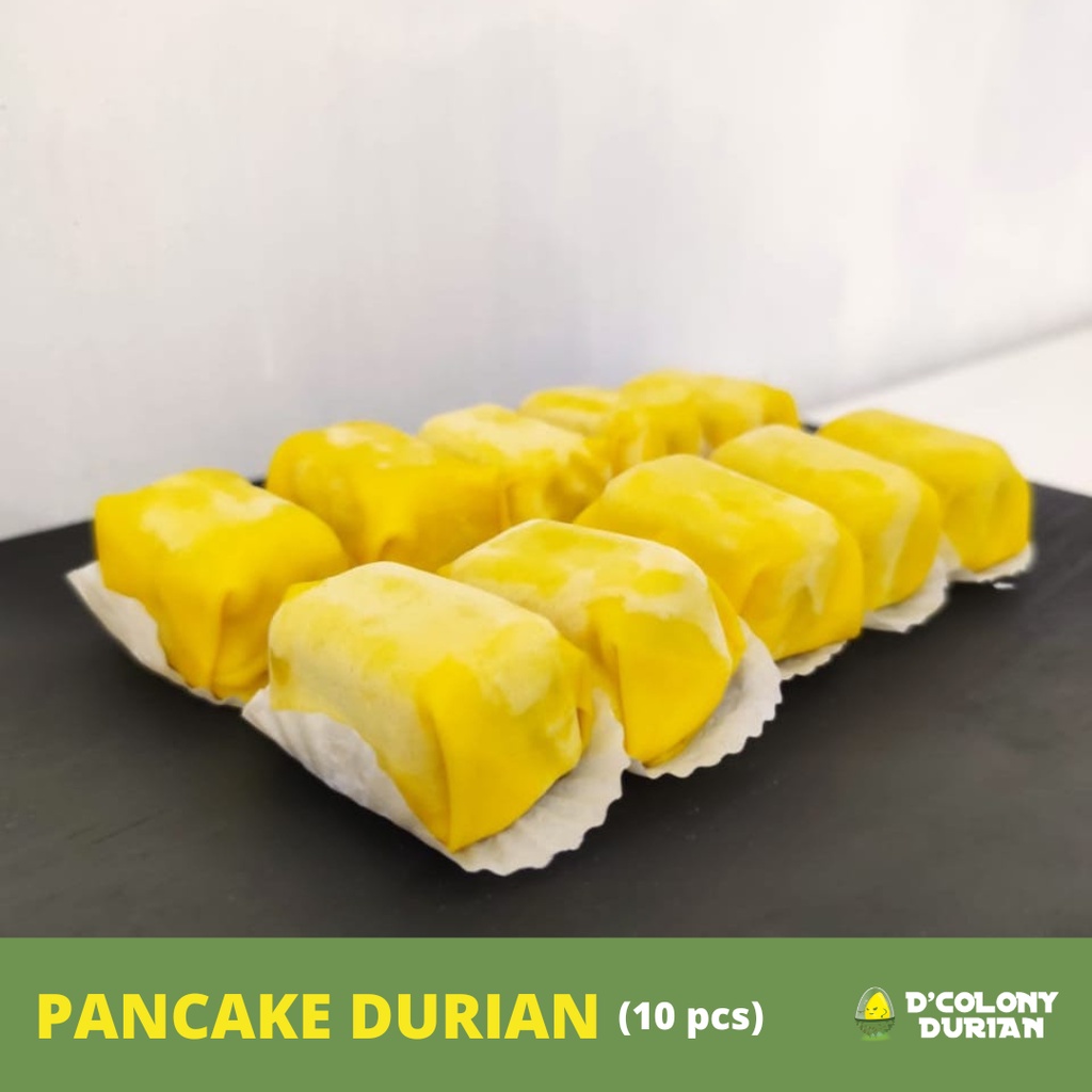 

Pancake Durian Premium box isi 10 (Full Durian Tanpa Krim)