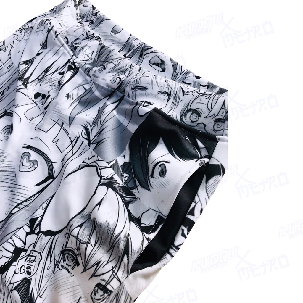 Celana Olahraga Jogger Pants Ahegao Kawaii Hentai Fullprint