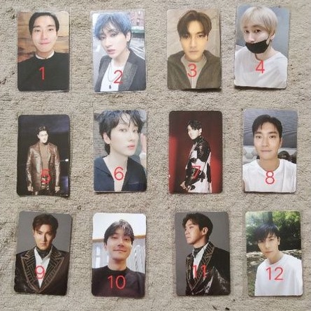 PHOTOCARD SUPER JUNIOR OFFICIAL