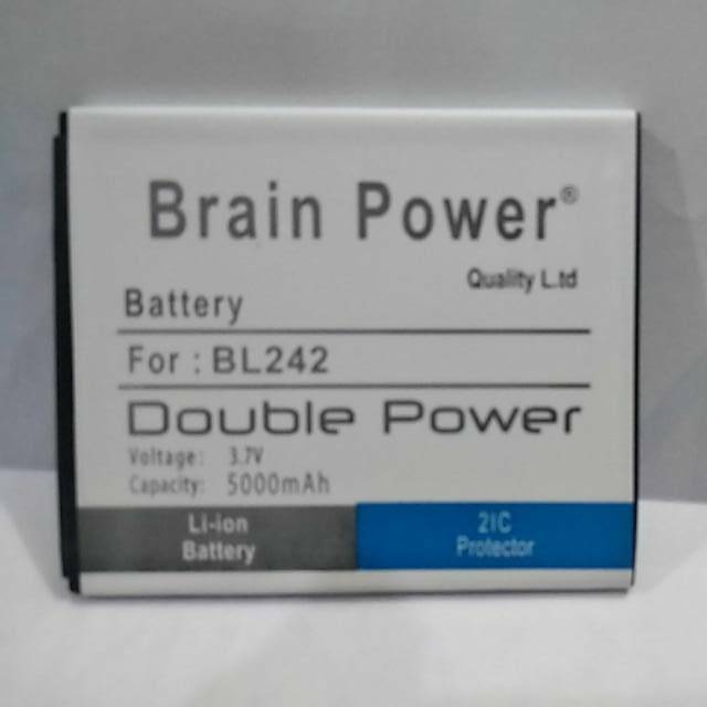 Baterai Batre Lenovo A6000/A6600 ( BL242 ) Double Power