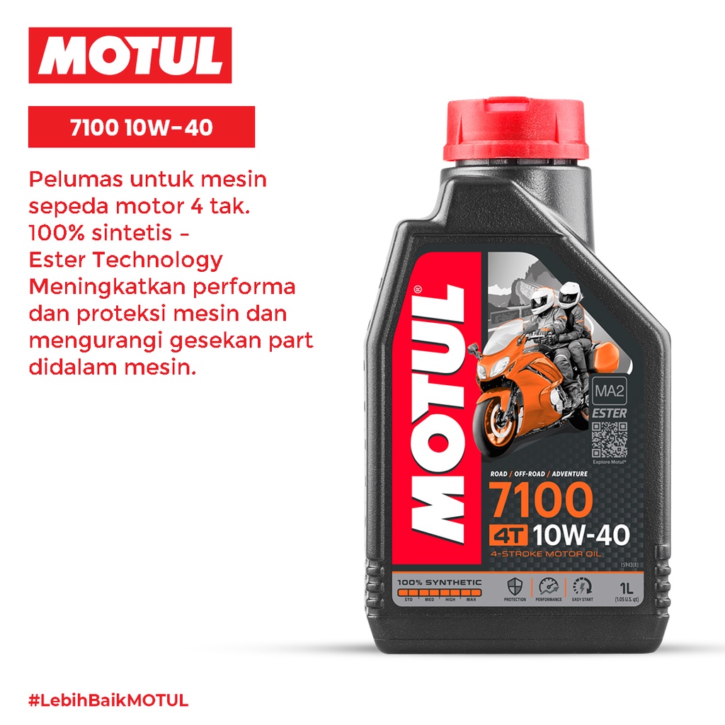 MOTUL 7100 10W-40 1 LITER