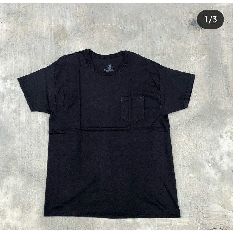 KAOS HANES COMFORT SOFT POCKET TEE
