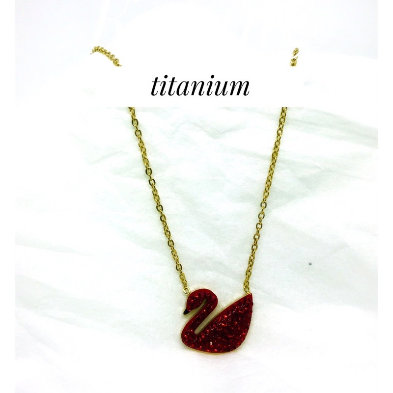 kalung titanium//kalung bebek//kalung //titanium//perhiasan