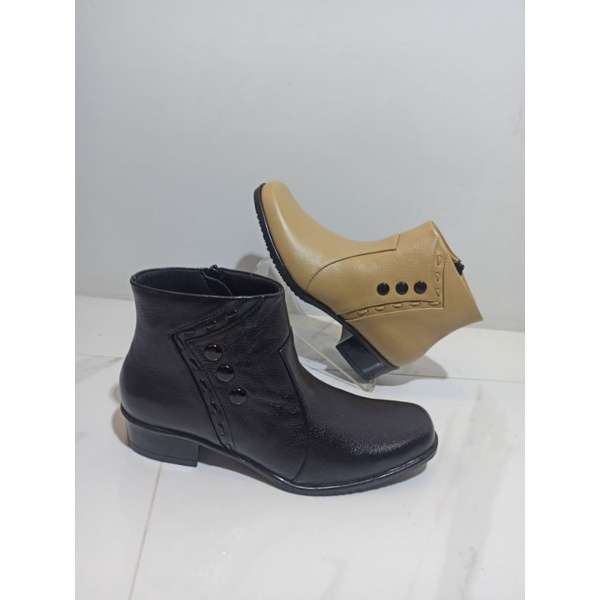 Diskon (ATM) Sepatu Boots Kulit wanita Scorpion 12431 size besar sampai 41 Terkini Termuurah 2026