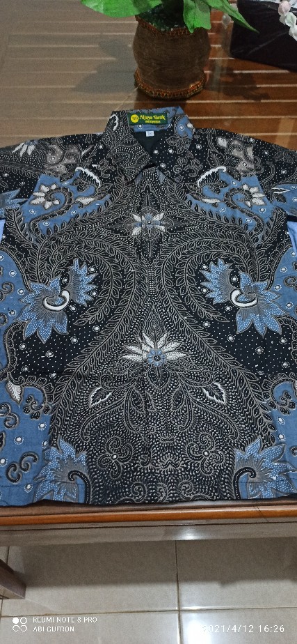 Lakeswara Kemeja Batik Solo Pendek Batik Aljaya Wulu Gading Babon Angrem Kalawangsa Dirgantara