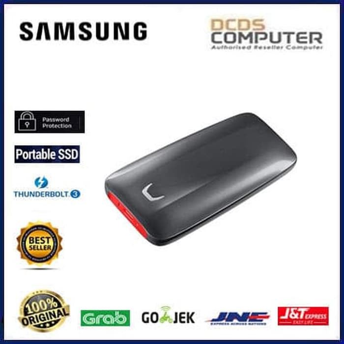 JOM0217 Samsung X5 Portable SSD 1TB Thunderbolt 3 External SSD