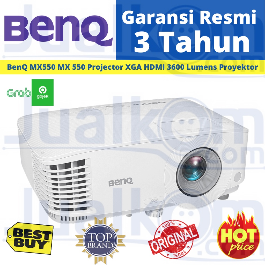 BenQ MX550 MX 550 Projector XGA HDMI 3600Lumens Proyektor