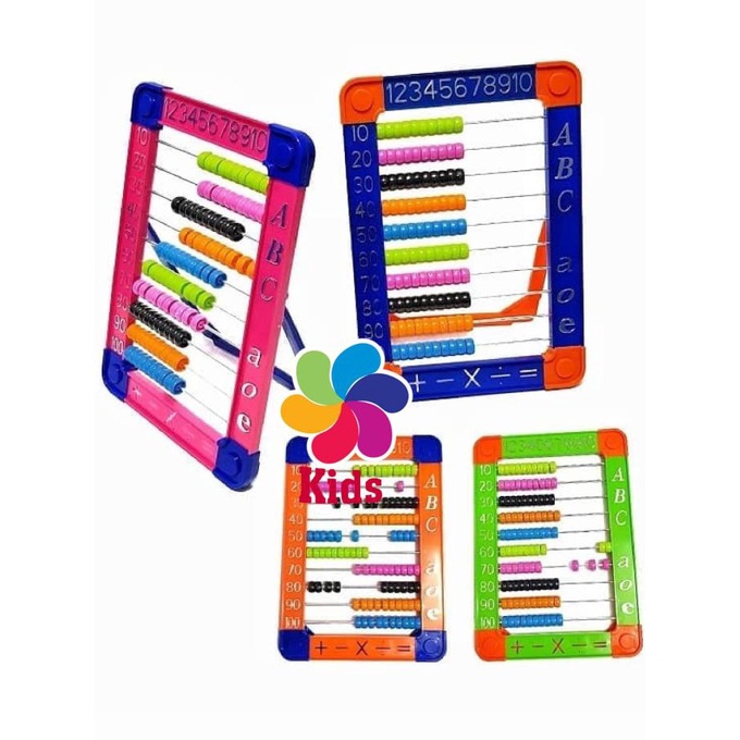 

Produk Unggulan] Alat Belajar Anak Menghitung Abacus With Stand No8977