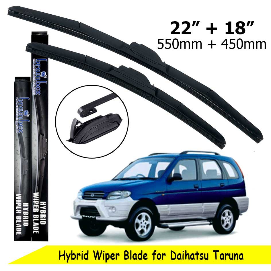 Universal Hybrid Wiper Blade Daihatsu Taruna Karet Pembersih Kaca Mobil Wiper Kaca Mobil Windshield