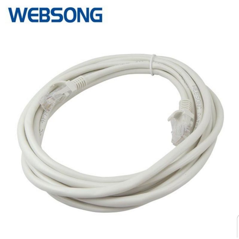 Kabel LAN RJ45 UTP Ethernet 3M Cat5 WEBSONG