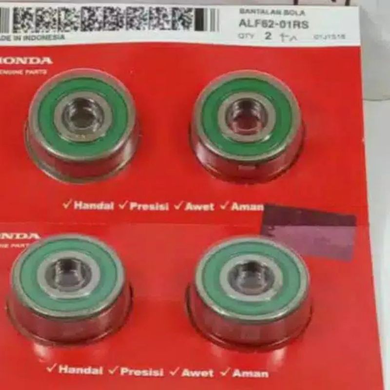 BEARING LAHER KLAHER 6201 RS RODA DEPAN BEAT VARIO LAMA 125 150 SPACY SCOOPY ORI ASLI ORIGINAL HONDA