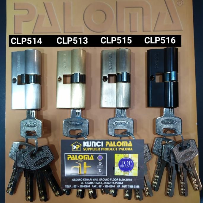 CYLINDER PALOMA DELUXE DC-CK CLP 513/514/515/516 SB/SN/AB/MB
