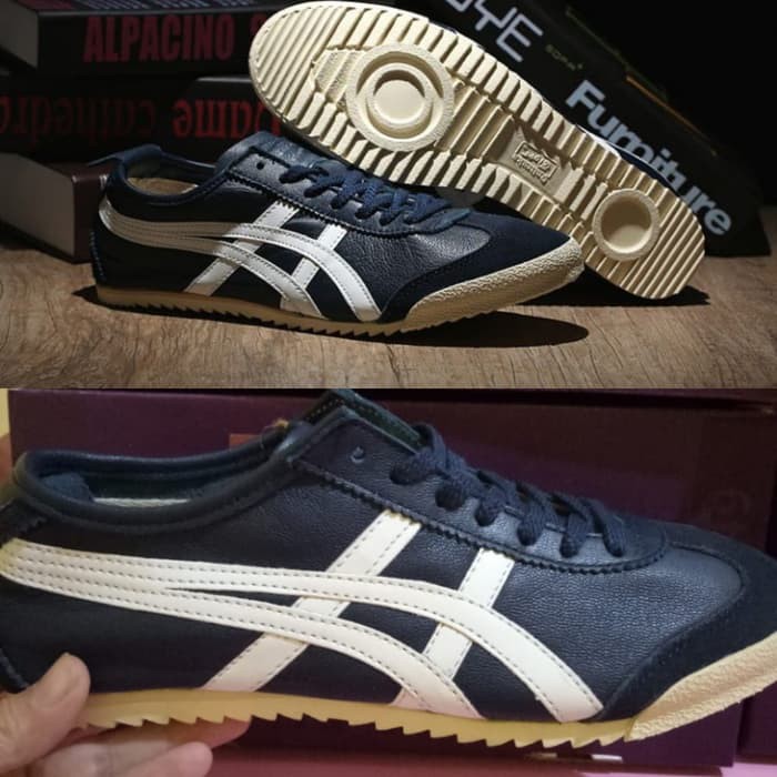 Sale!! Sepatu Asics Onitsuka Tiger Mexico66 Made In Japan Original/Navy White