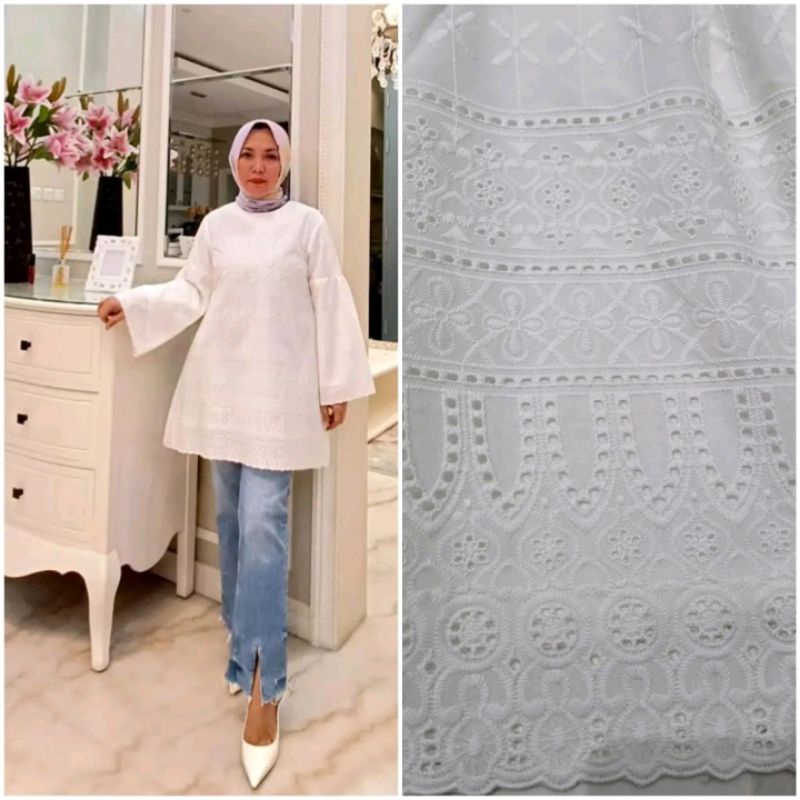 Blus Katun Bordir By Edness Kayla