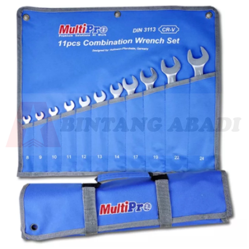 MULTIPRO KUNCI RING PAS SET 11 PCS