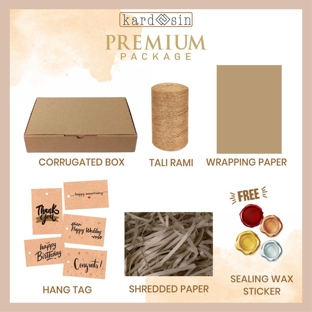 

[COKLAT] PREMIUM PACKAGE PAKET PACKAGING LENGKAP AESTHETIC VINTAGE PINTEREST KOTAK KADO GIFT BOX JOGJA YOGYA YOGYAKARTA SOLO DIY JAWA TENGAH