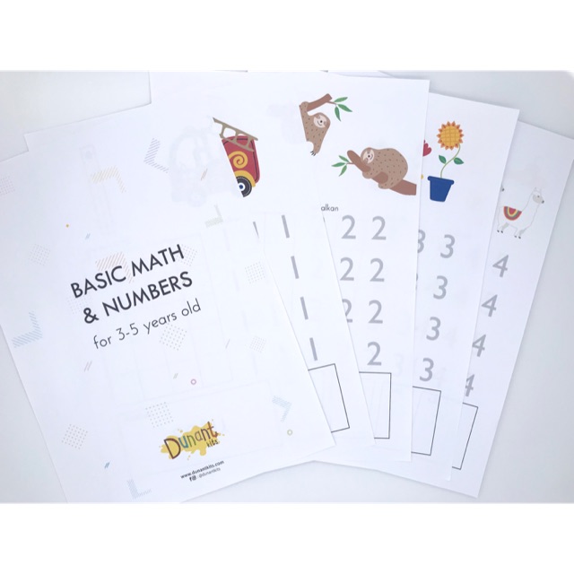 Workbook Math & numbers / calistung