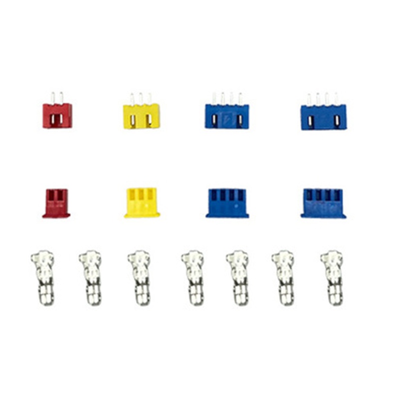 Vivi 230buah 2 54mm 2 3 4 5pin Rumah Adaptor Kabel Konektor Socket Male Dan Female Pin Header Connector Untuk JST-X