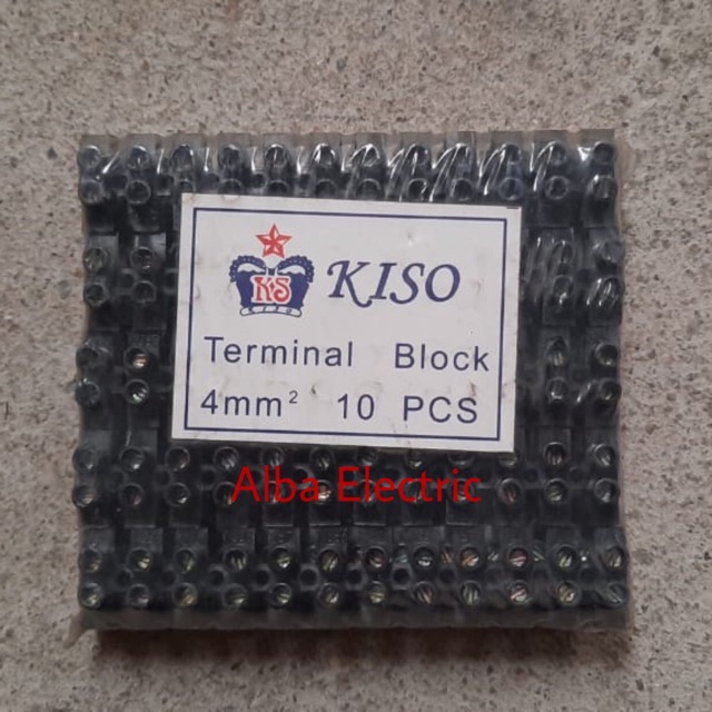 TERMINAL BLOK 4mm / TERMINAL BLOCK 4mm