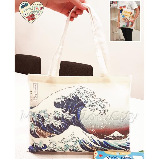 Sale Mlc Tas Canvas Printing Premium Tas Tote Bag Terima Custom 2 Sale