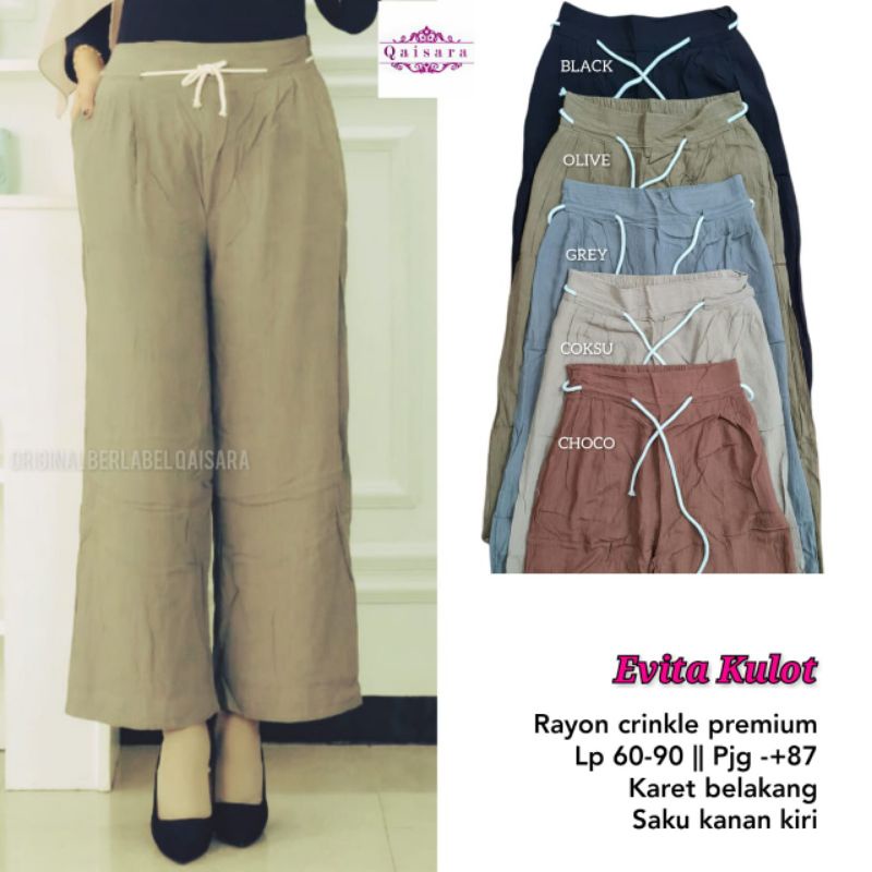 EVITA KULOT BY QAISARA