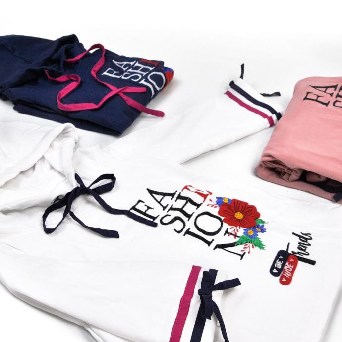 BAJU ATASAN ANAK TANGGUNG / BLOUSE ANAK PEREMPUAN CEWEK IMPORT MURAH C - PUTIH, 4