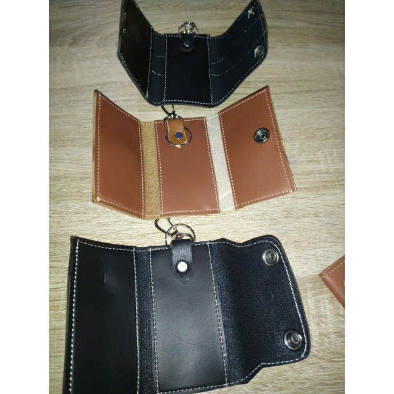 dompet stnk kulit sintetis / gantungan kunci stnk Levis Lois