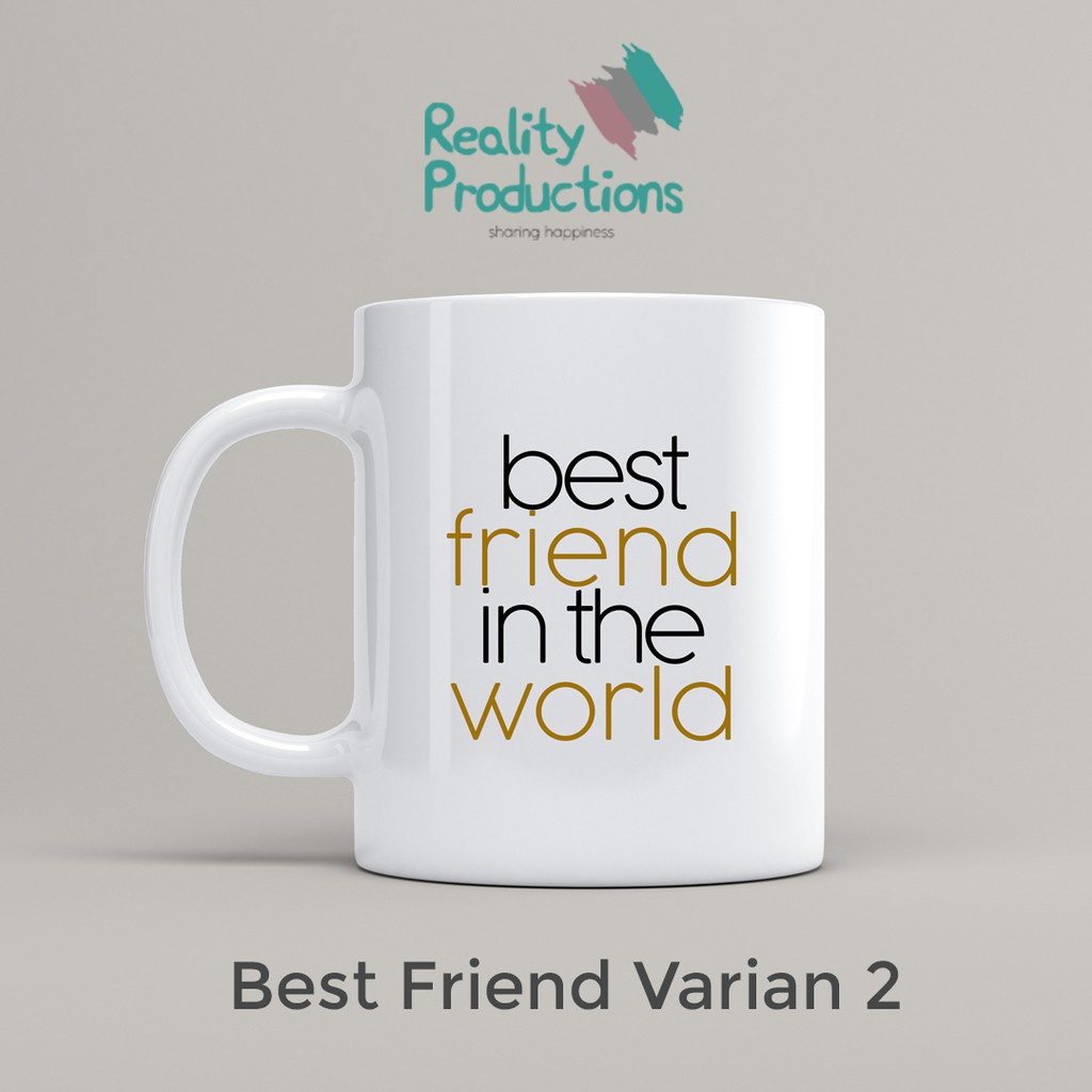 Mug Best Friend Untuk Kado Hadiah Teman atau Sahabat