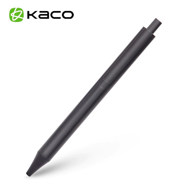 KACO TUBE Gel Pen Pena Aluminium  0.5mm 1 PCS - K1024 (Black Ink)HITAM