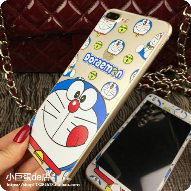 Anti gores Tempered Doraemon ip fullset