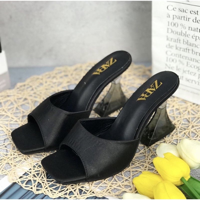 Heels M665 sendal wanita import realpict