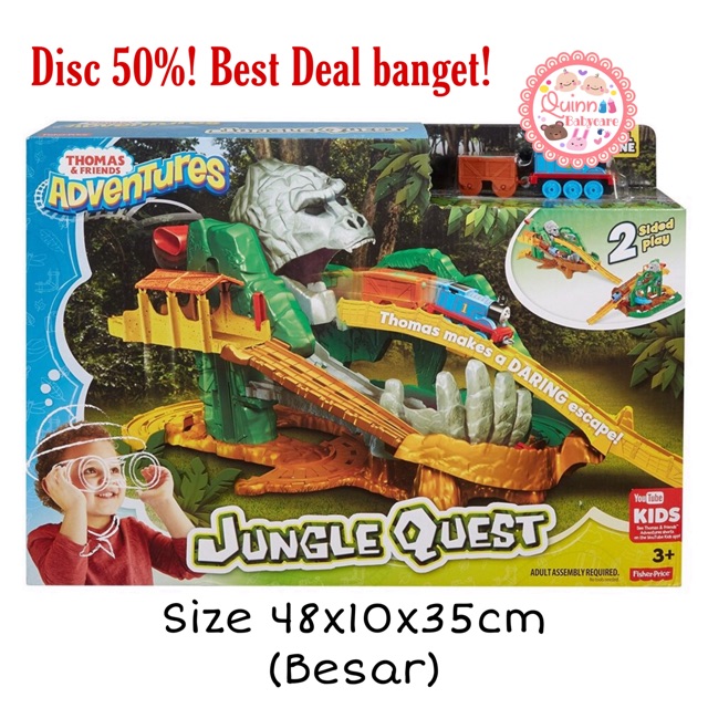 Mainan Anak Bayi Thomas Adventures Jungle Quest
