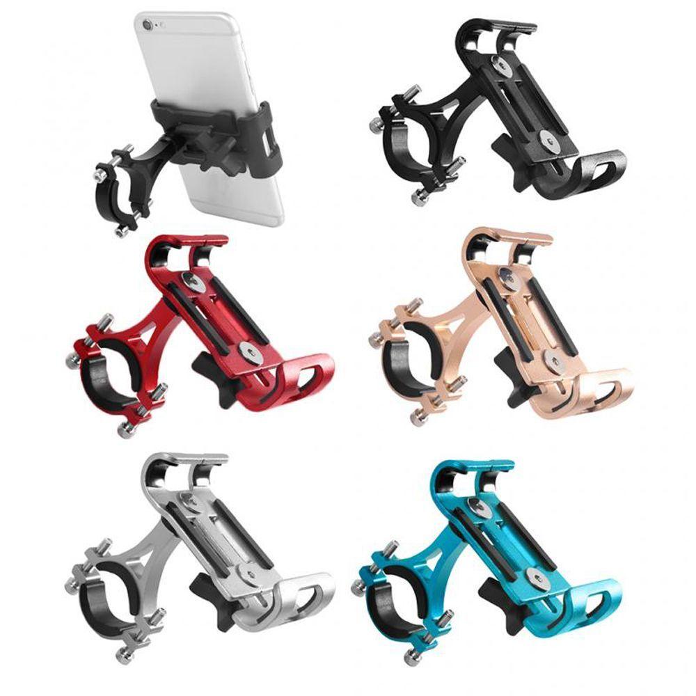 Lanfy Braket Ponsel Sepeda Motor Shockproof Phone Stand Adjustable Klip Braket Navigasi Klip GPS Aksesoris Bersepeda Anti-slip Bracket