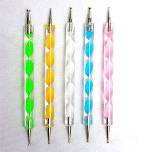 Dotting tools nailart kutek gel / pen titik isi 5 Dotting and Painting Nail Art Tools / Alat membuat Nail Art