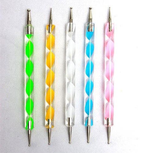 Dotting tools nailart kutek gel / pen titik isi 5 Dotting and Painting Nail Art Tools / Alat membuat Nail Art