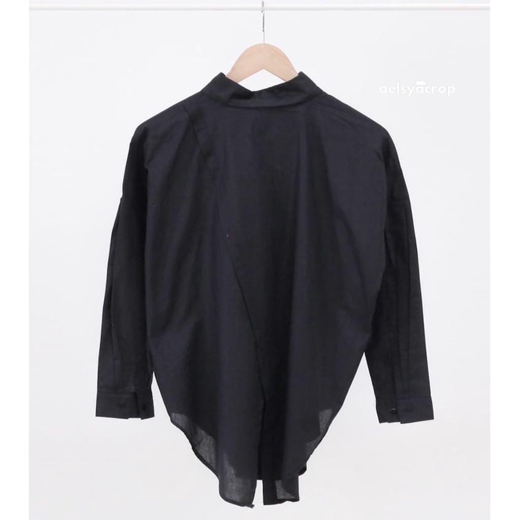 Kemeja Wanita Oversize / Nelka Linen Shirt – Aelsyaacrop