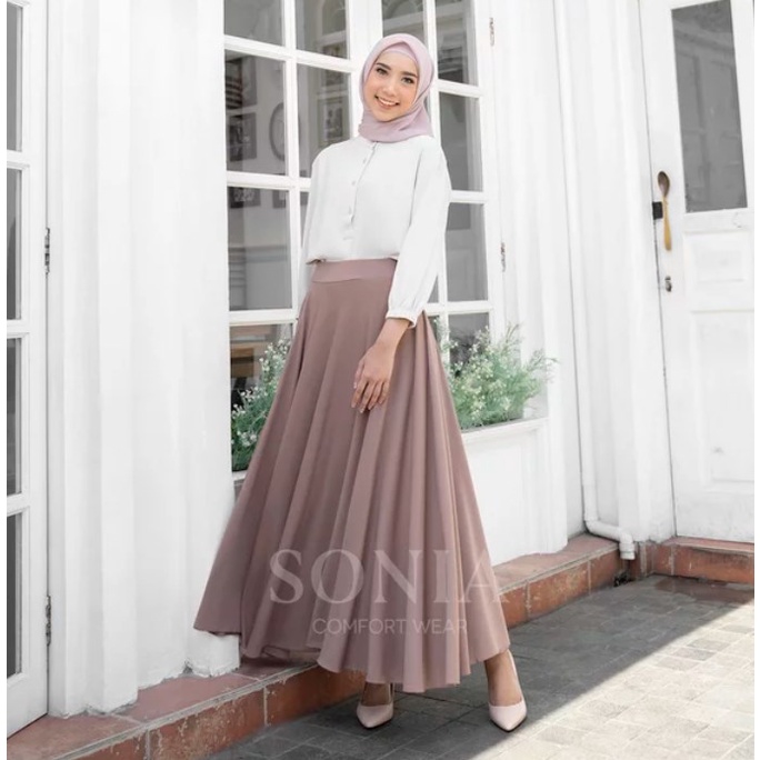 ROK JODDA SCUBA PANJANG / ROK PANJANG SCUBA-8