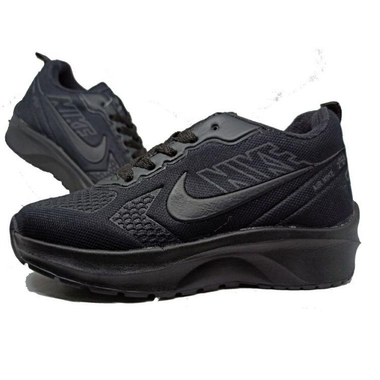 (TREN TERBARU) SEPATU ANAK SD KELAS 1 2 3 4 5 6 SNEAKERS SEKOLAH NIKE AIR HITAM POLOS PRIA WANITA MO