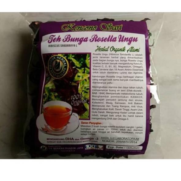 

READY Teh seduh Bunga Rosella Ungu kencono Sari / Rosela Herbal Alami