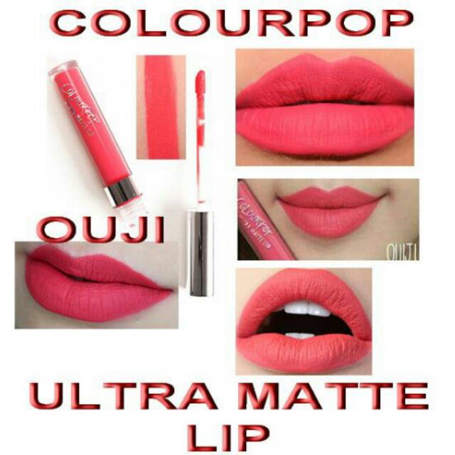 Colourpop ultra matte ouji