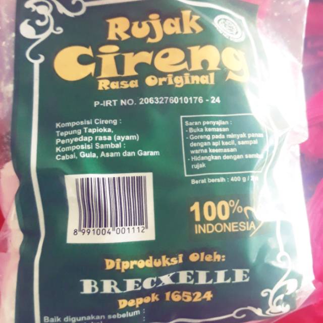 

rujak cireng brexelle original bandung isi 20