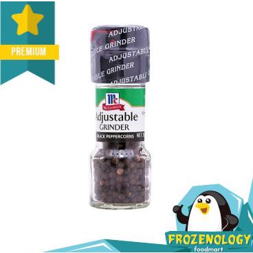 

[[COD]] Mccormick Black Pepper Lada Hitam Adjustable Grinder Peppercorns 35 g TERBAIK Kode 912
