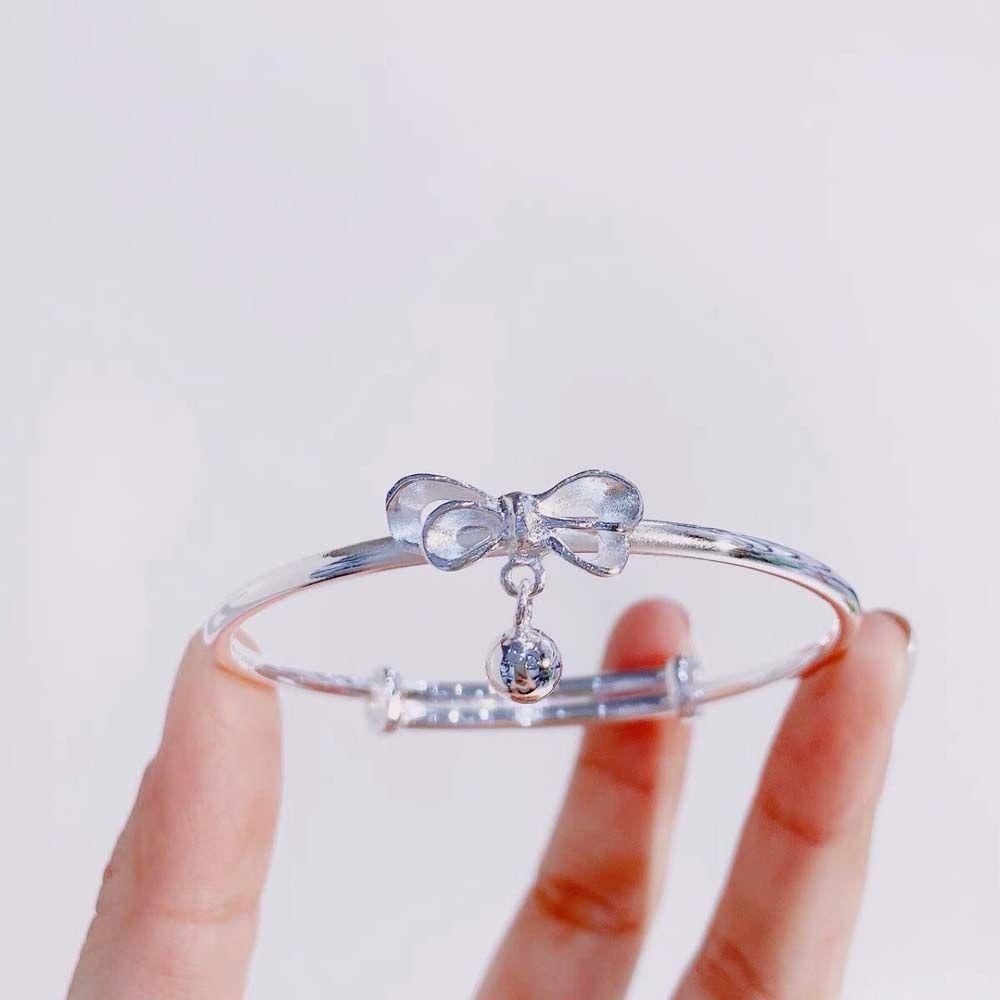 Needway Wanita Gelang Temperamen Lucu Wanita Hadiah Perhiasan Aksesoris C Bentuk Busur Korea Bracelets