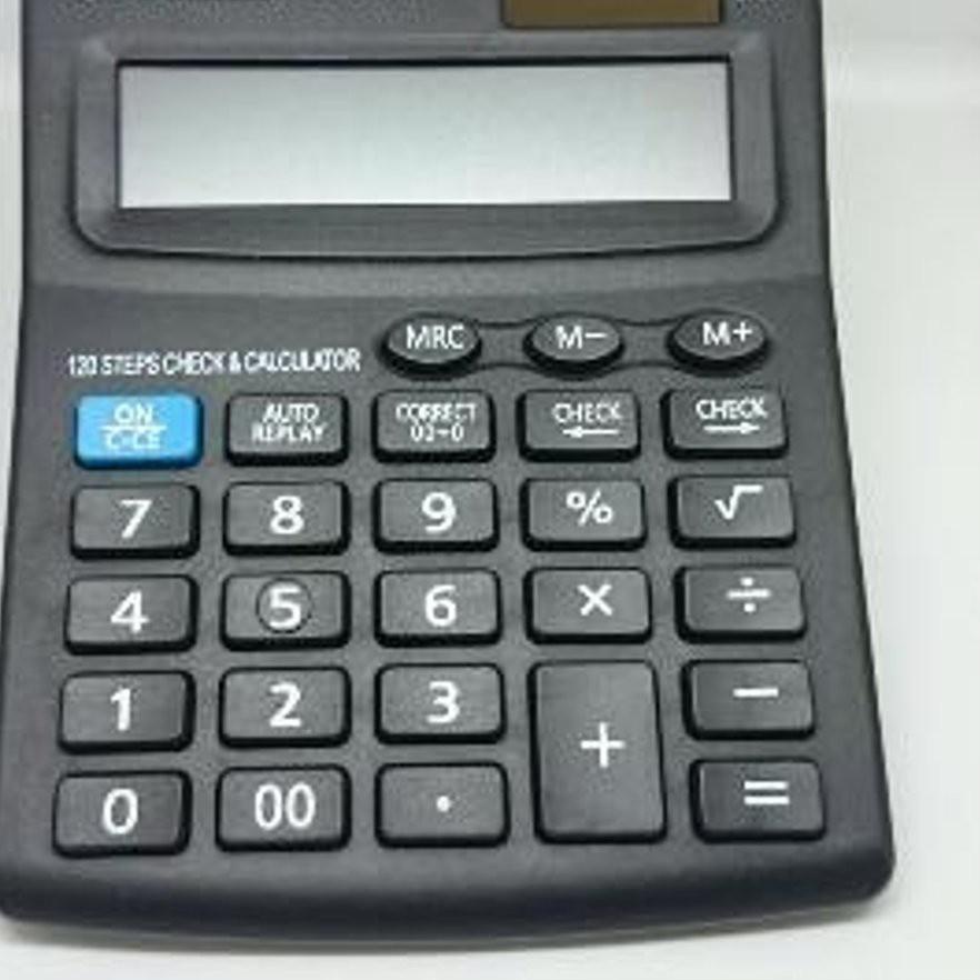 

NEW !! 8.8 Kalkulator Citizen Warna CT 815 dual power 12 Digit Check And Correct ct815 Calculator [KODE 79]